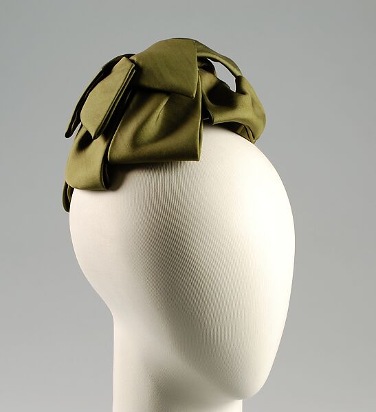 Hat, Henri Bendel (American, founded 1895), Silk, American 