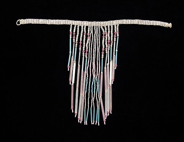 Choker, Possibly Thea Porter (British (born Israel), Jerusalem 1927–2000 London), plastic, glass, shell, British 