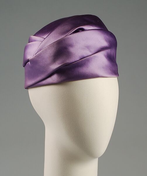 Turban, Saks Fifth Avenue (American, founded 1924), Silk, American 