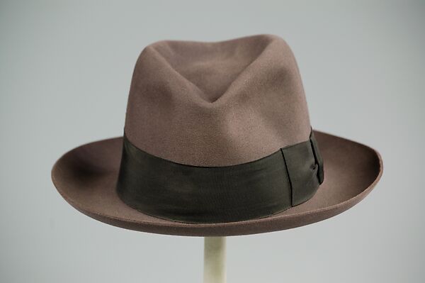 Fedora, Walter Barnard &amp; Son (British), Wool, silk, British 