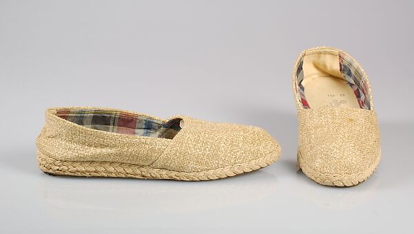 Brooks Brothers | Espadrilles | American | The Metropolitan Museum of Art