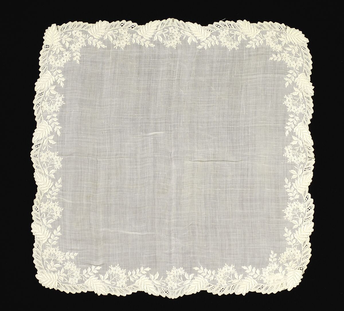 Handkerchief, Linen, American 