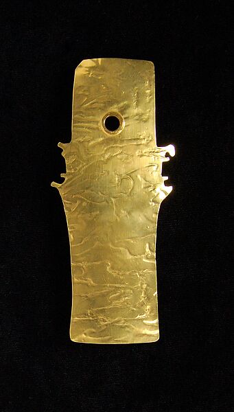 Pendant, Mary McFadden (American, born New York, 1938), Metal, American 