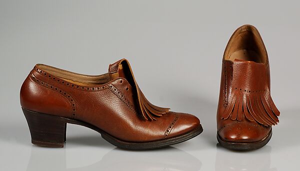 Shoes, Delman (American, founded 1919), Leather, American 