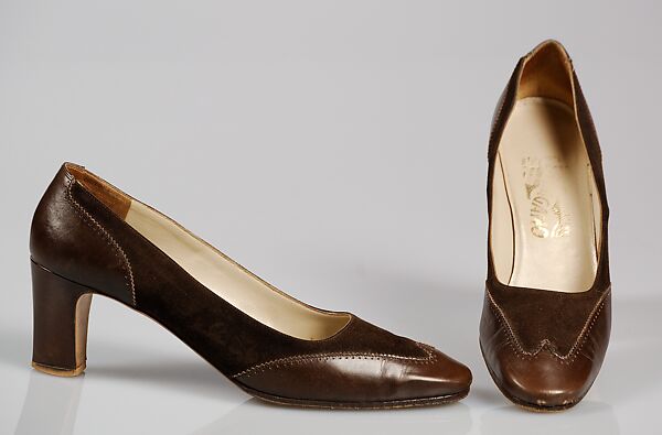 Shoes, Fiamma Ferragamo (Italian), Leather, Italian 