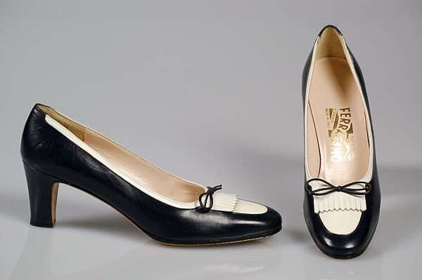 Pumps, Fiamma Ferragamo (Italian), Leather, Italian 