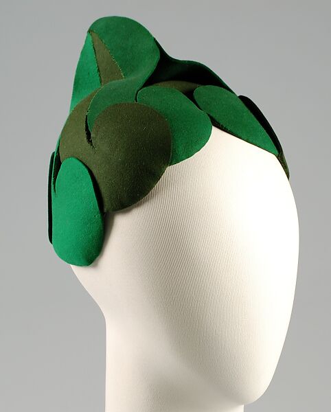 Hat, Robert Dudley (American, 1905–1992), Wool, American