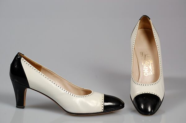 Salvatore Ferragamo Silver Pumps