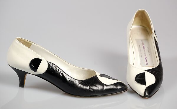 Pumps, Susan Bennis/Warren Edwards (American, 1977–1997), Leather, American 