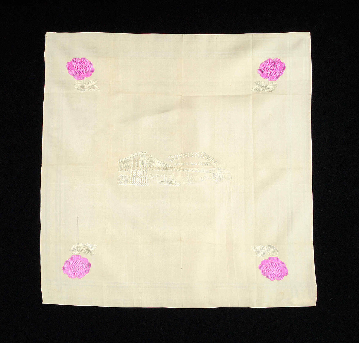 Handkerchief, Silk , American 