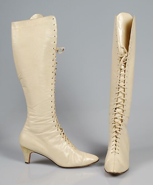 Boots, Beth Levine (American, Patchogue, New York 1914–2006 New York), Leather, American 
