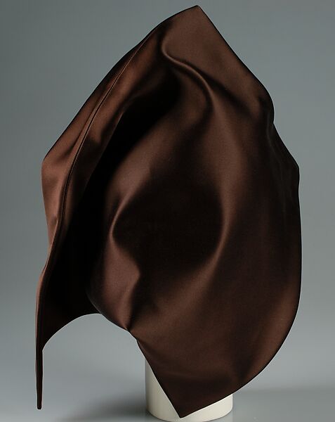 Cocktail hat, Denise Sarrault (French), Silk, French