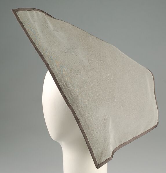 Hat, Denise Sarrault (French), Silk , French