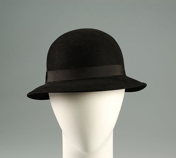 Riding hat, Cavanagh (American, founded 1928), Wool, hair, silk, American 