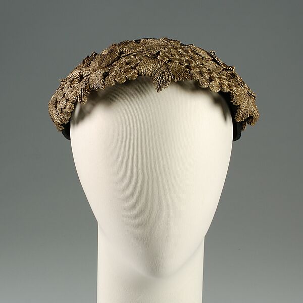 Hat, Madame Paolini (Argentinian), Straw, Argentinian 