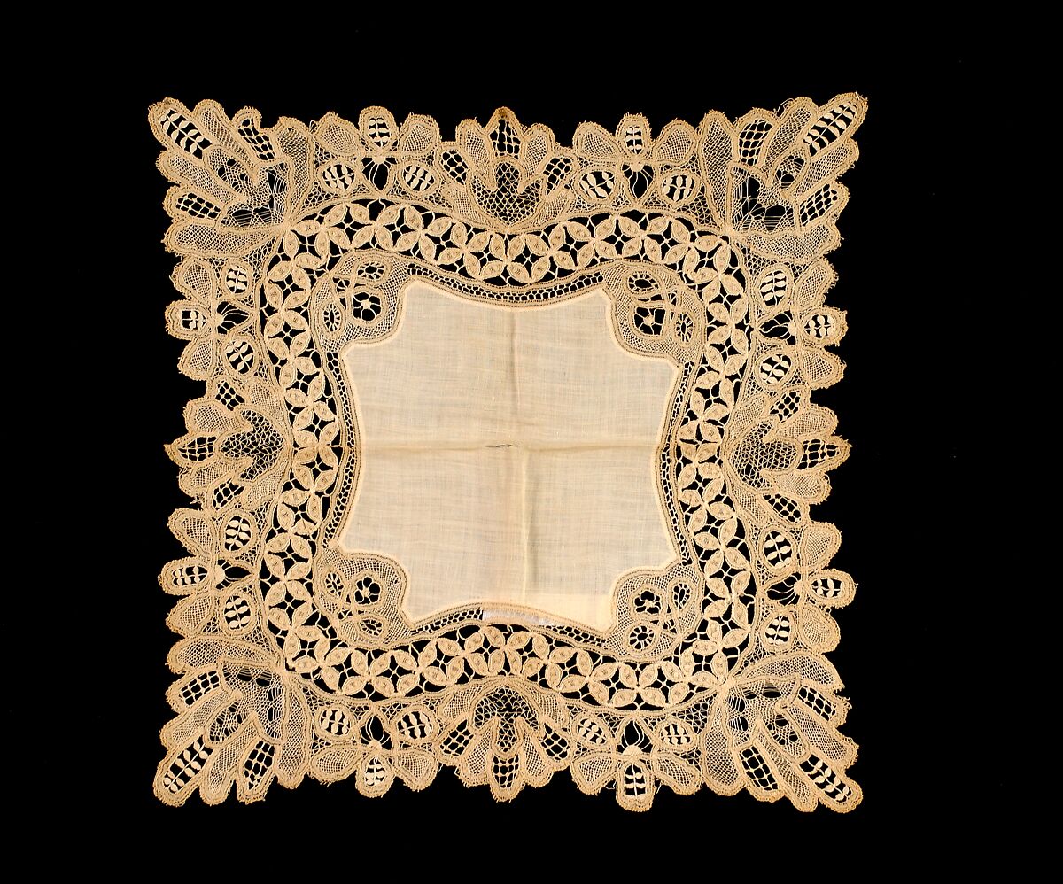 Handkerchief, Linen, American 