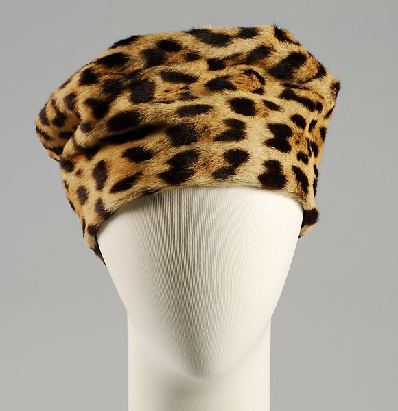 Toque, Saks Fifth Avenue (American, founded 1924), Fur, American 