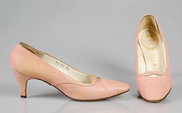 Accessory set, a-b. Delman (American, founded 1919), Leather, American