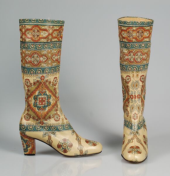 Boots, Beth Levine (American, Patchogue, New York 1914–2006 New York), Leather, American 