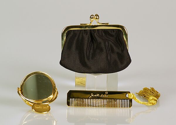 Clutch, Judith Leiber (American, born Hungary, Budapest 1921–2018 Springs, New York), Leather, metal, semi-precious stone, American