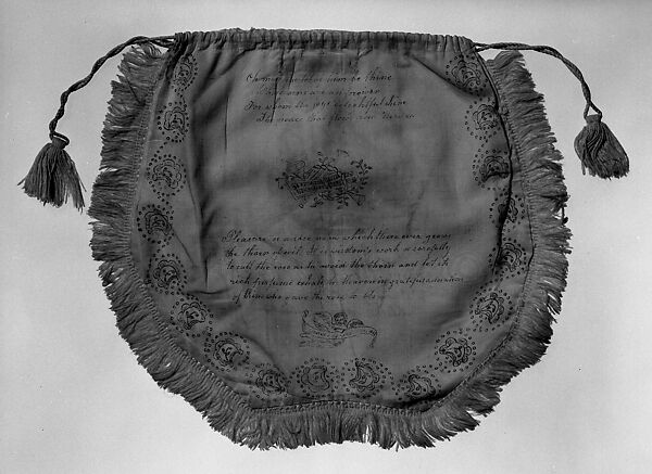 Pouch, Cotton, American
