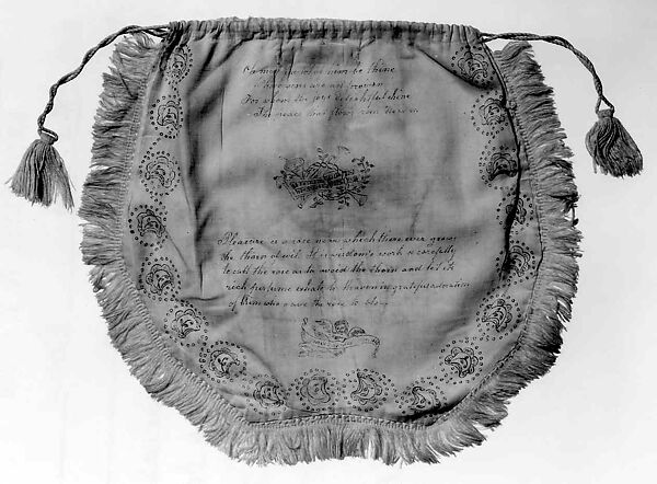 Pouch, Cotton, American