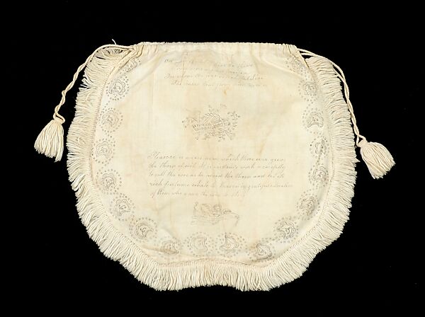Pouch, Cotton, American