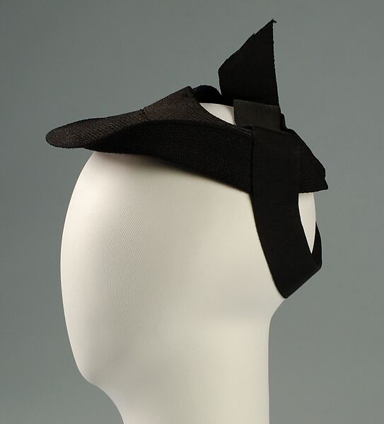 Hat, Mrs. Florence Reichman, Silk, American