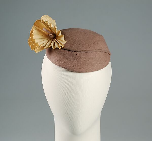 "Furlough", Sally Victor (American, 1905–1977), Wool, silk, American 