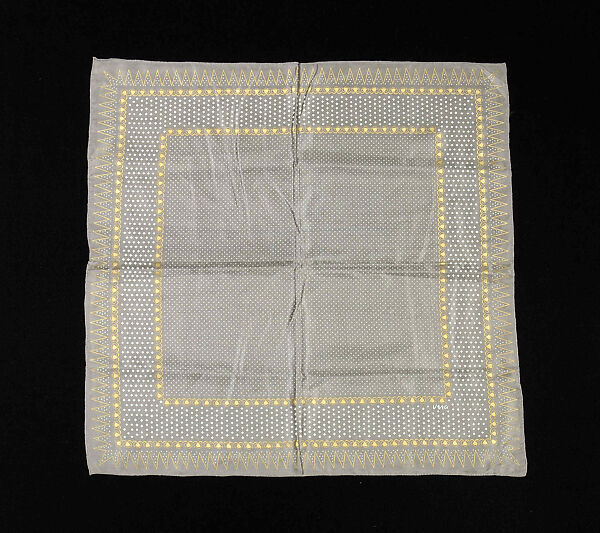 Scarf, Vera Neumann (American, 1907–1993), Silk, American 