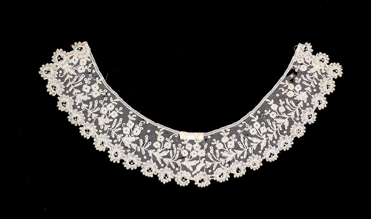 Collar, Linen, probably Belgian 