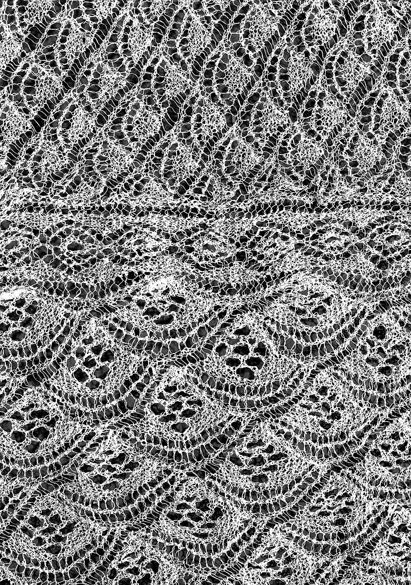 Shawl, Plant fiber, American or European