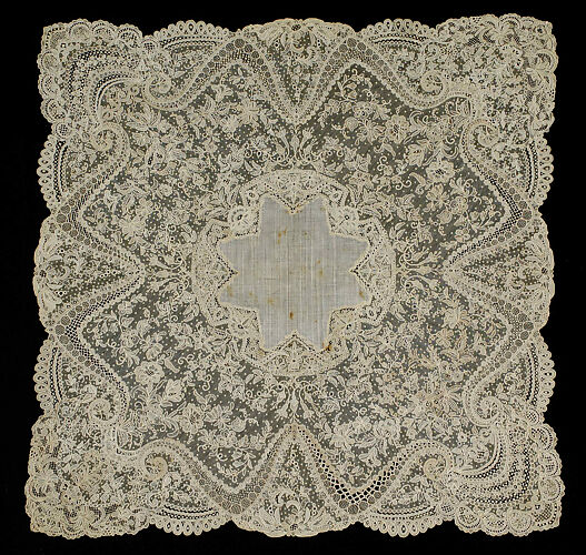 Handkerchief | Belgian | The Metropolitan Museum of Art