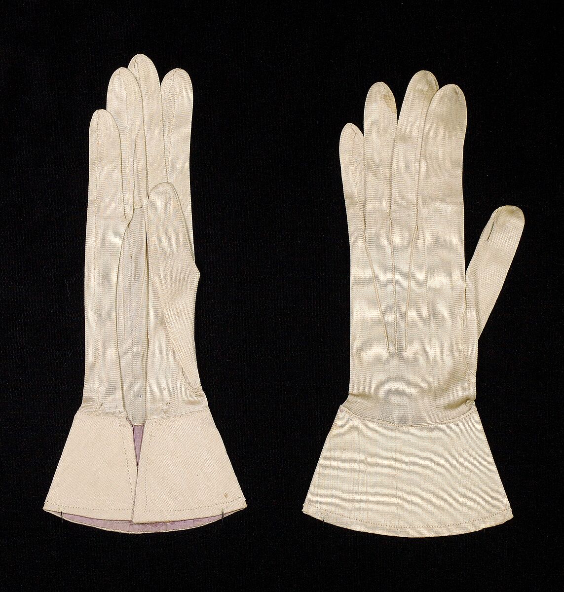 Gloves, Silk, French 