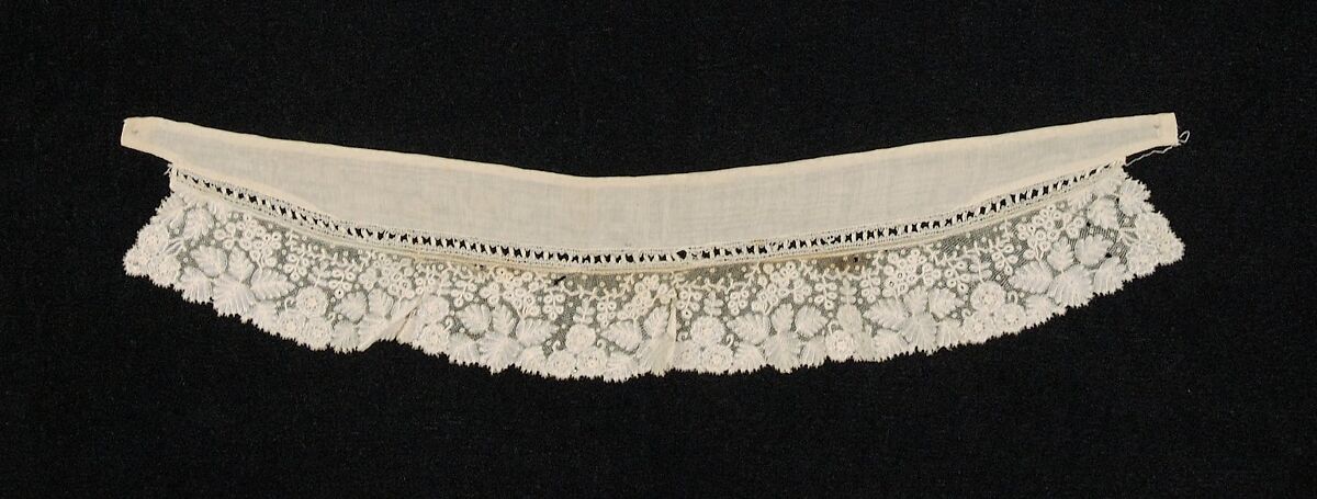 Collar, Cotton, linen, Belgian 