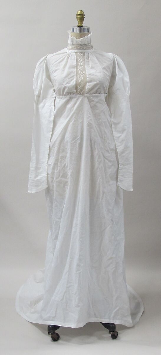 Dress, cotton, British 