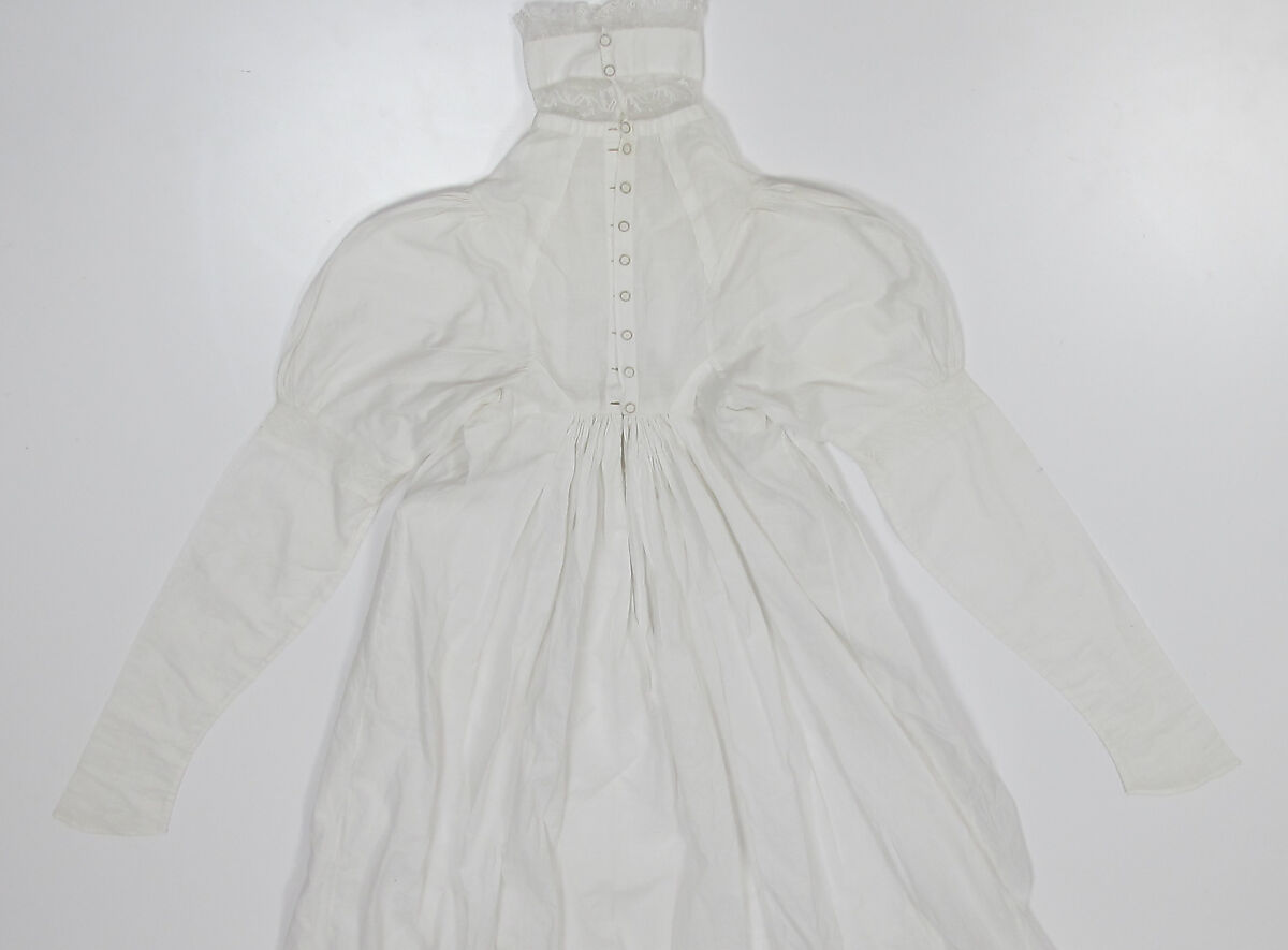 Dress, cotton, British