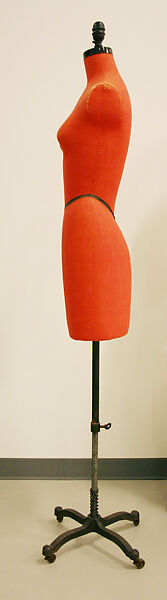 Dress form, Charles James (American, born Great Britain, 1906–1978), linen/cotton, papier-mâché, wood, metal, American