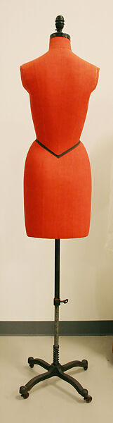 Dress form, Charles James (American, born Great Britain, 1906–1978), linen/cotton, papier-mâché, wood, metal, American