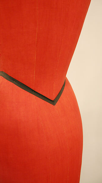 Dress form, Charles James (American, born Great Britain, 1906–1978), linen/cotton, papier-mâché, wood, metal, American