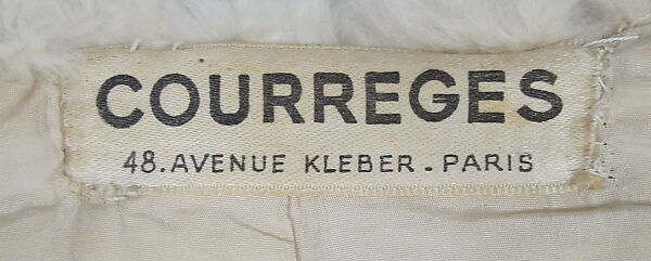 Coat, André Courrèges (French, Pau 1923–2016 Neuilly-sur-Seine), fur, silk, French