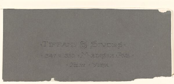 Design for Angels of Praise window, Louis C. Tiffany (American, New York 1848–1933 New York), Watercolor, gouache, colored pencil, silver gelatin photograph on paper, and graphite, adhered to off-white wove paper cut into three rectangular windows and two medallions mounted on warm grey secondary support., American