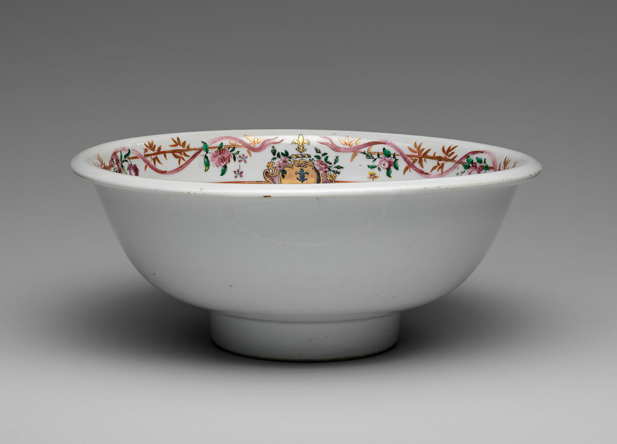 Wash Basin, Porcelain, Chinese
