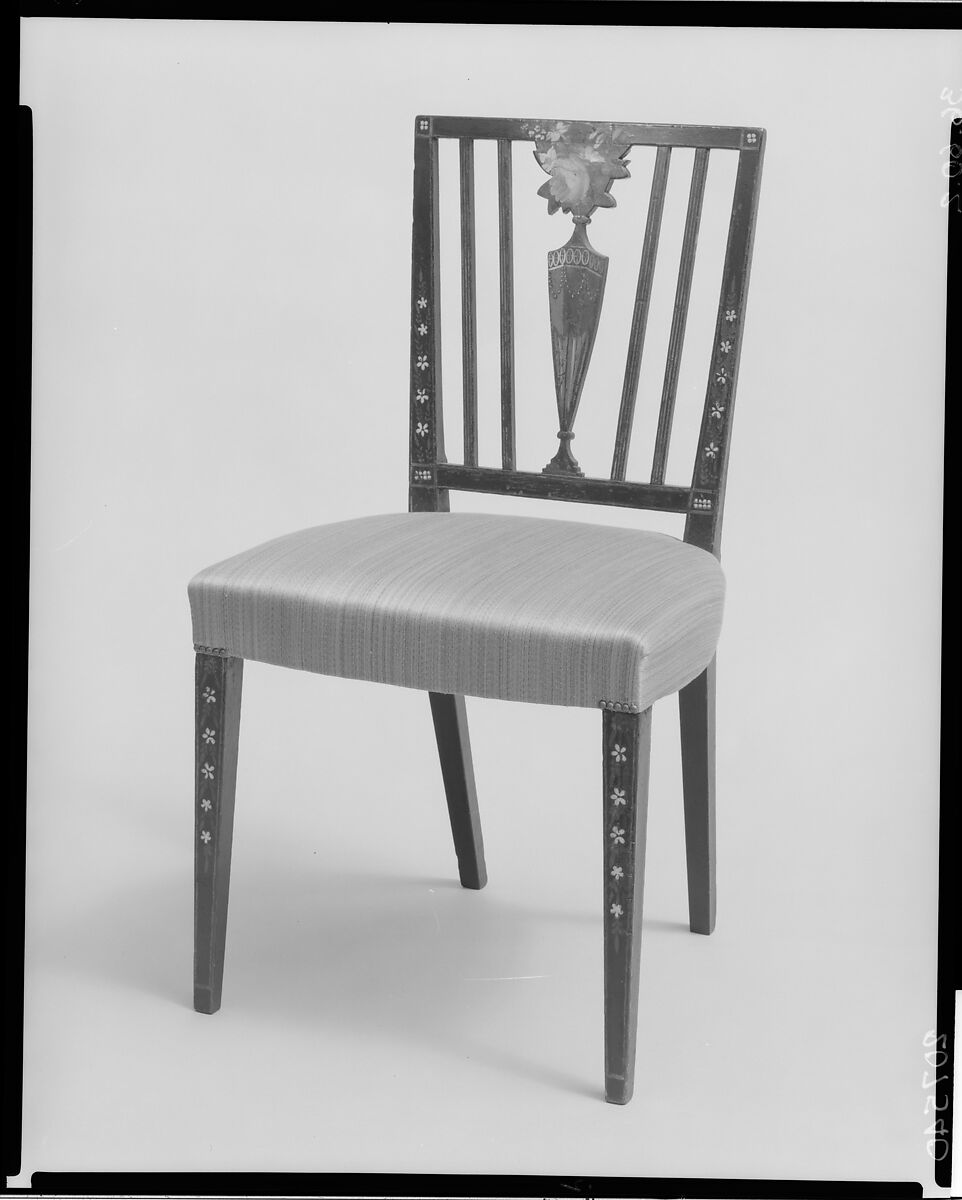 Side Chair, Ash, cherry, white pine, American 