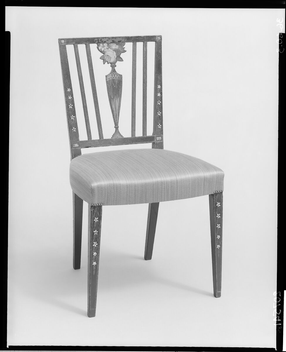 Side Chair, Ash, cherry, white pine, American