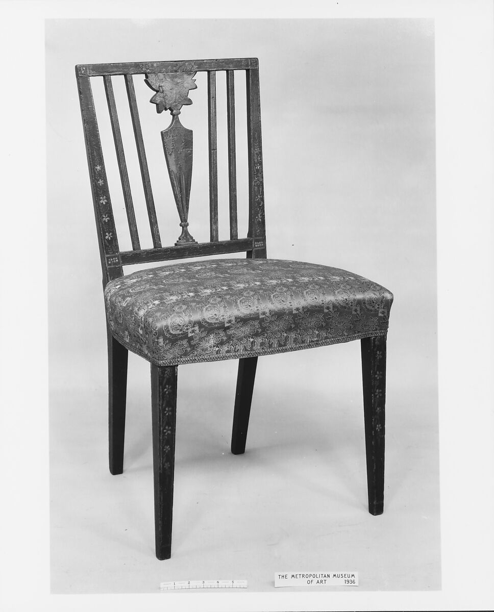 Side Chair, Ash, cherry, white pine, American 