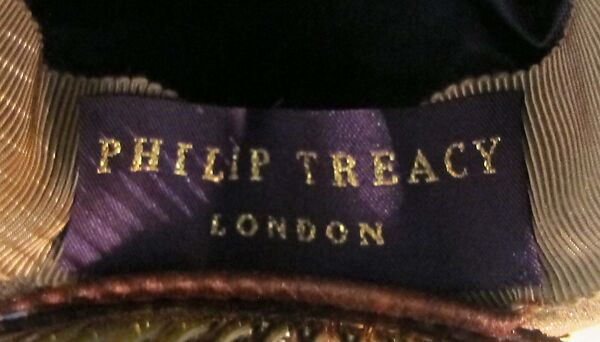 Hat, Philip Treacy (Irish, born 1966), silk, metal, synthetic, British