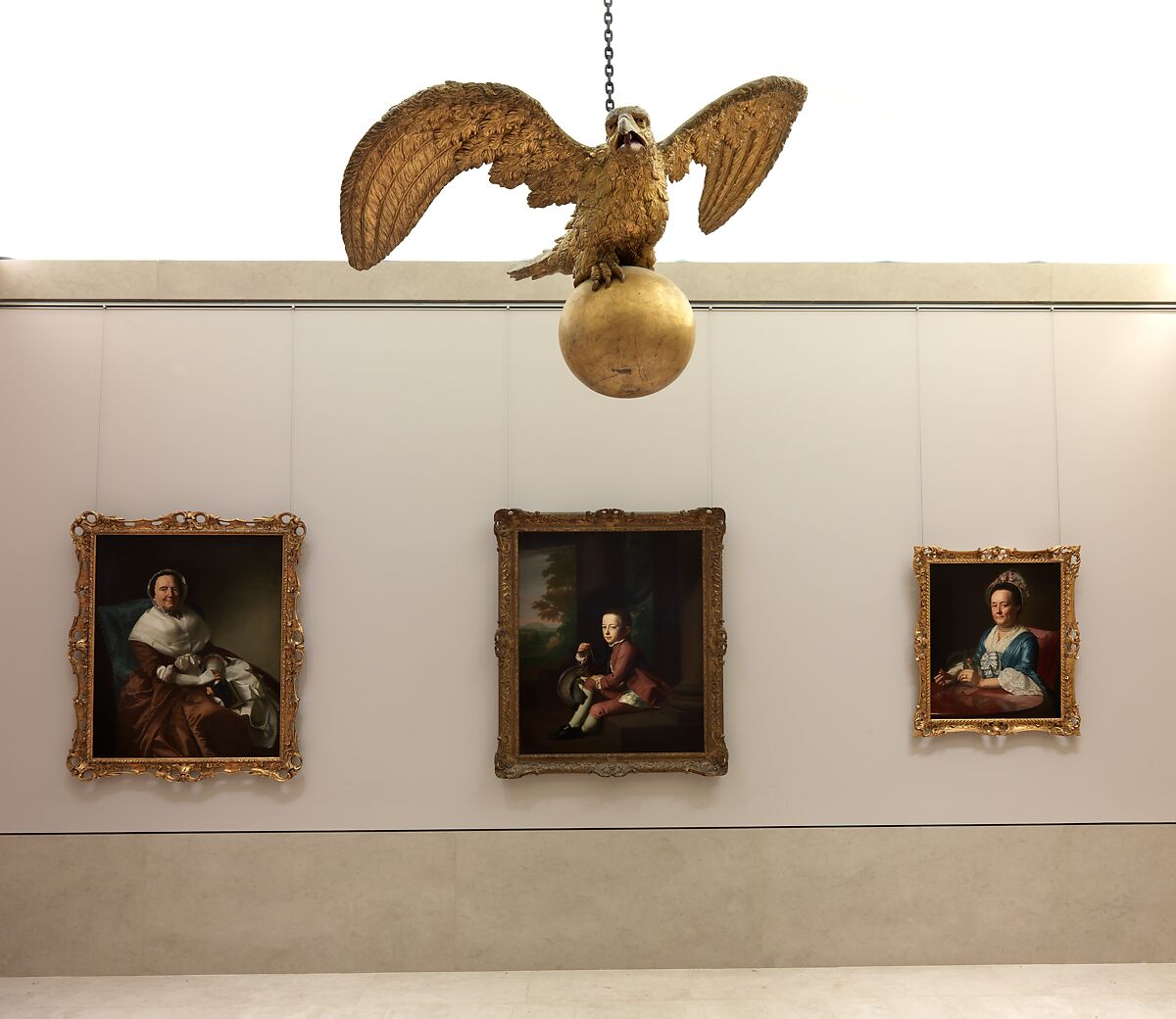 Eagle, William Rush (1756–1833), Carved wood (probably Eastern white pine), gessoed and gilded, and cast iron, painted, American