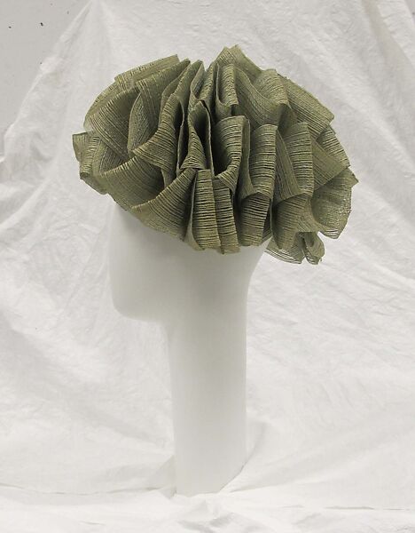 Hat, William J. (American, 1948–1962), silk, American