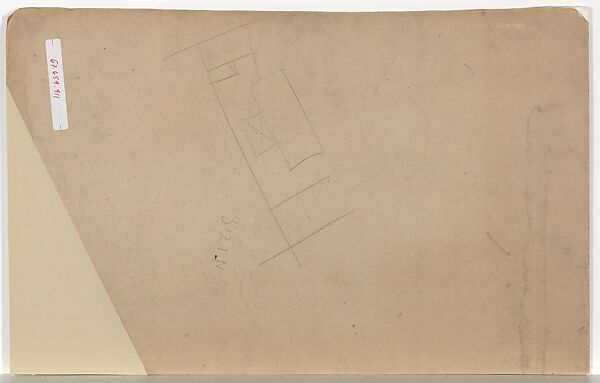 Design for dining room, residence of A.H. Mitchell Esq., Louis C. Tiffany (American, New York 1848–1933 New York), Watercolor and graphite on board, American